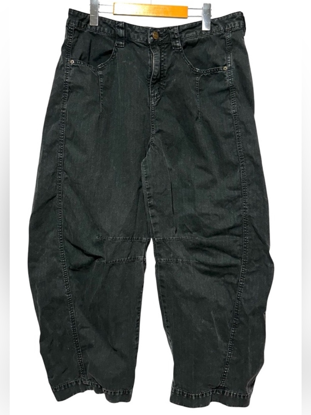 BDG Black Utility Barrel Cargo Pants Gorpcore Streetwear Y2K 16